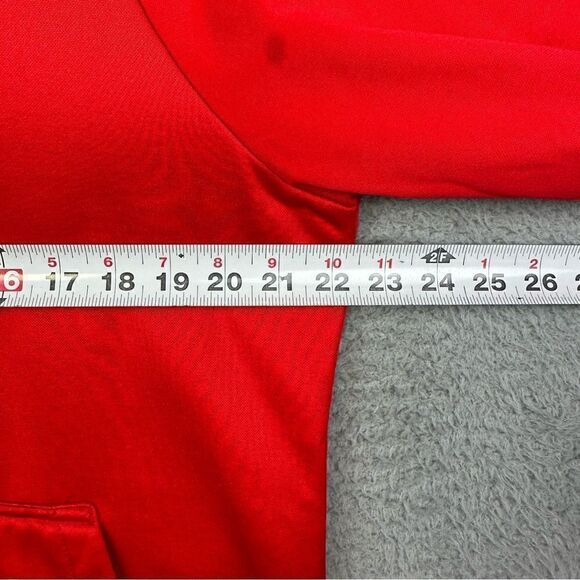 And 1 Hoodie Mens Large Red Pullover Sweater Side Zip Basketball Sports Casual - Picture 10 of 15